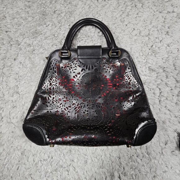 Alexander McQueen A/W 2006 Widows of Culloden Novak Tartan Laser Cut Satchel Bag - Picture 2 of 16